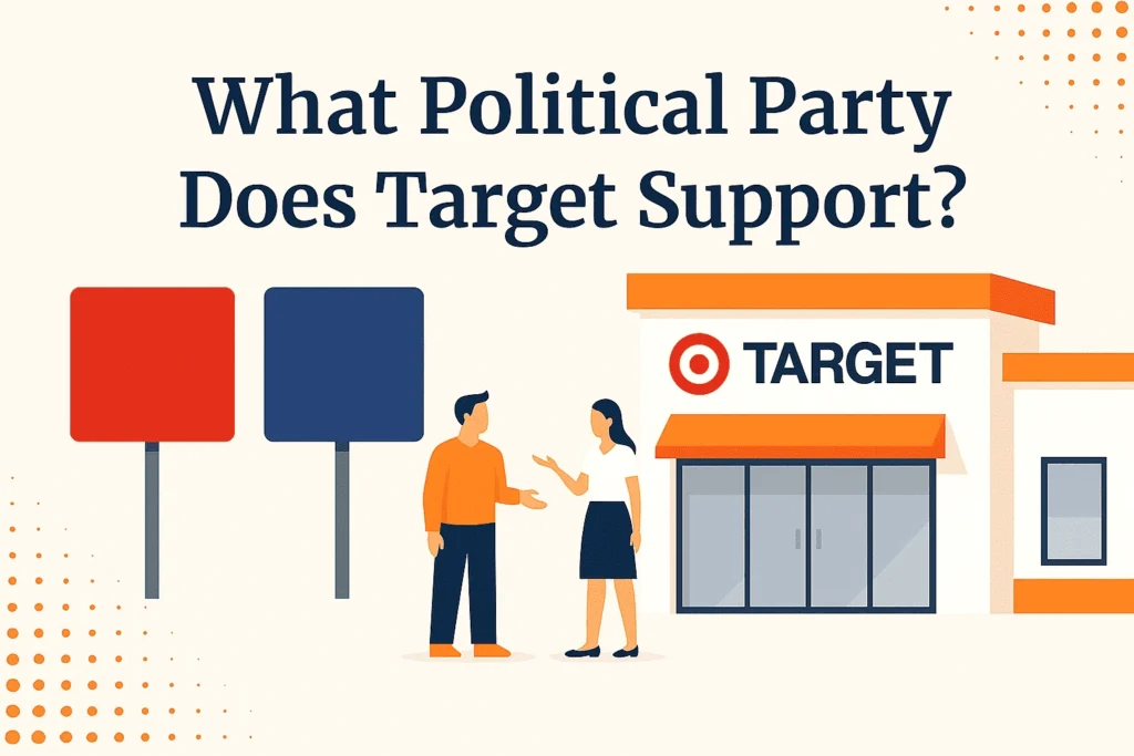 What political party does Target support_