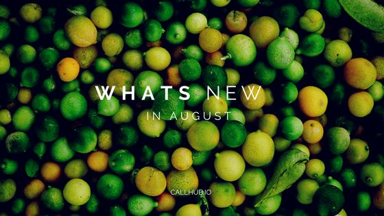 august updates