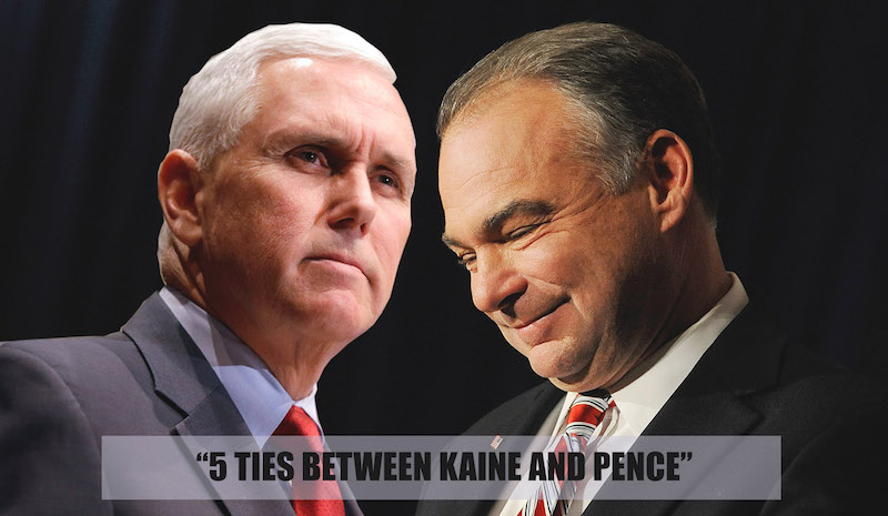 Similarities between Mike Kaine and Tim Pence
