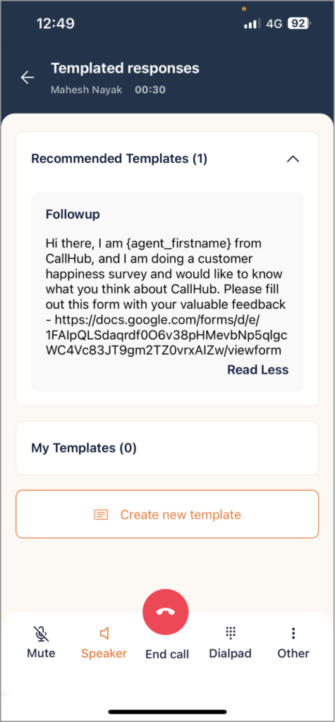 recruit-volunteers-choose-templated-responses-callhub-mobile-app