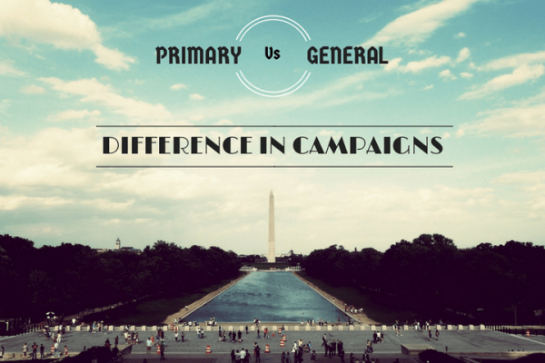 How campaigns change strategy between primary and general elections