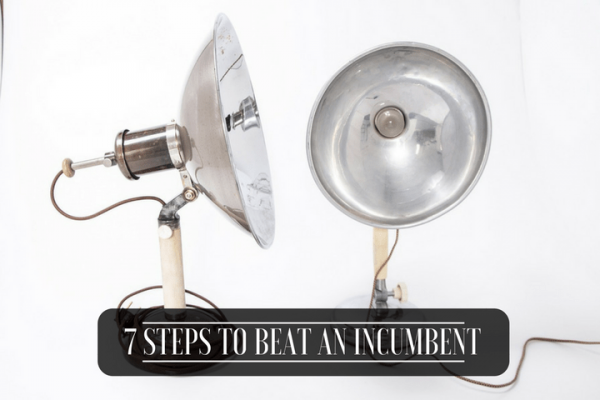campaign strategy to face an incumbent