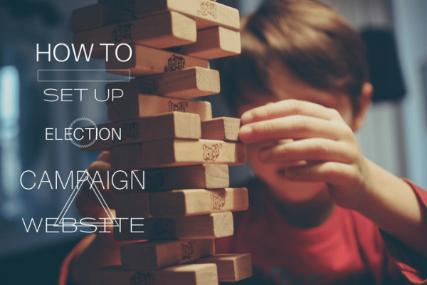 build political campaign website