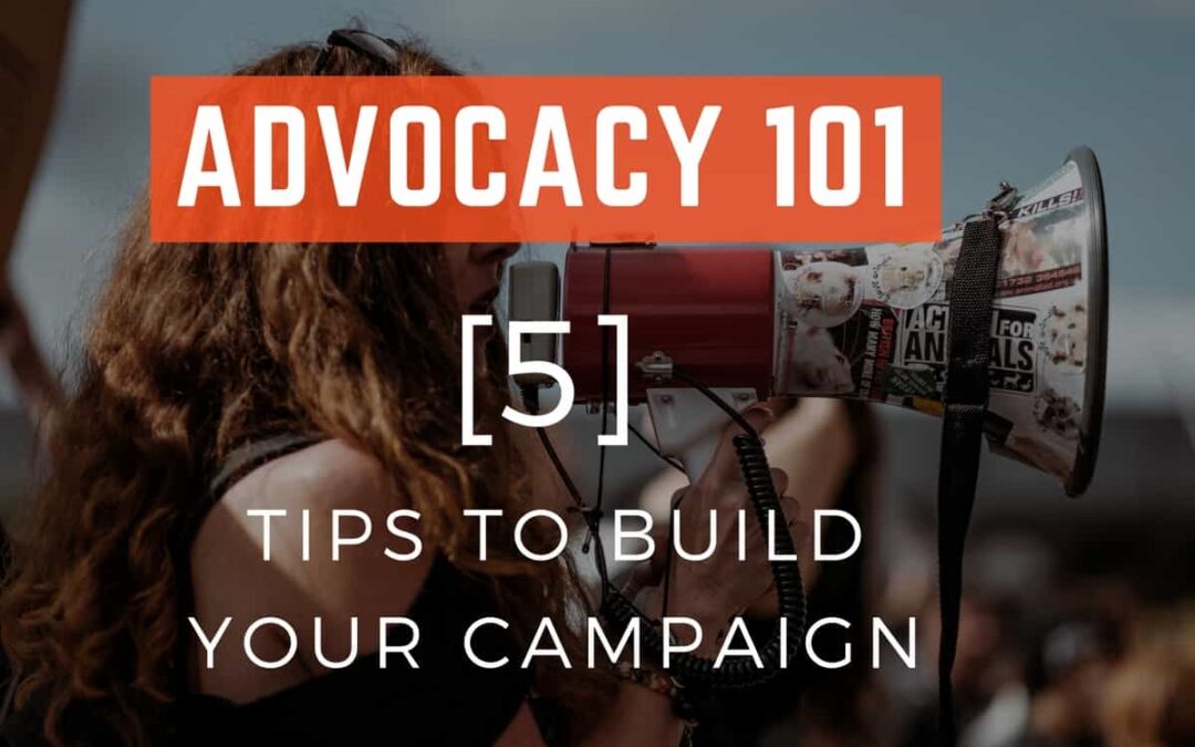 advocacy campaign building tips