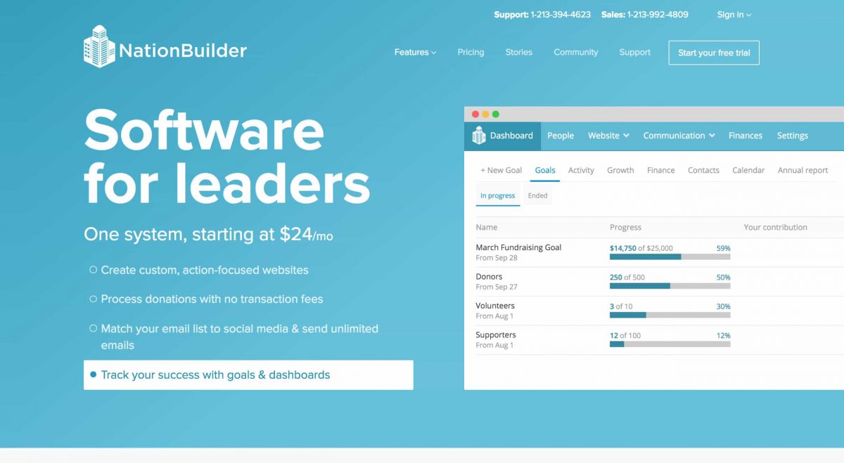 advocacy software nationbuilder