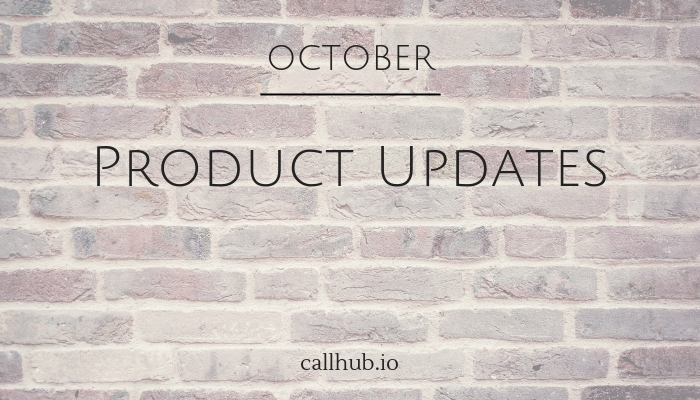 october product updates