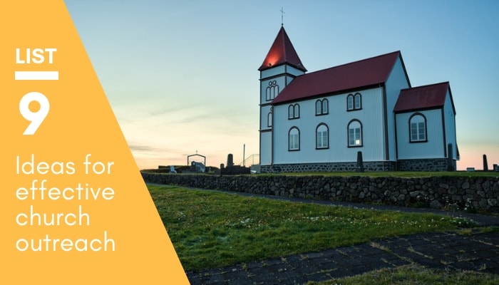 church outreach ideas