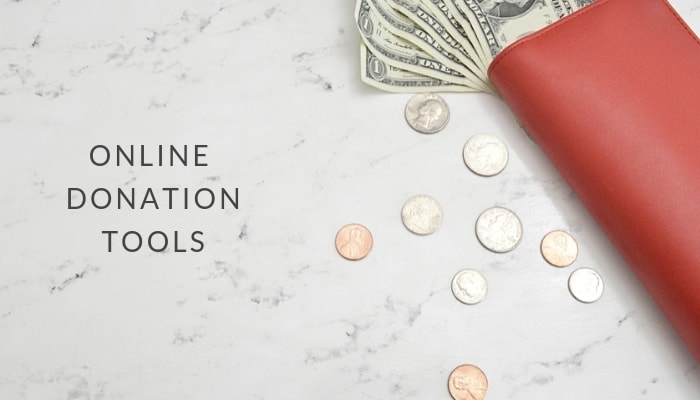 online donation tools