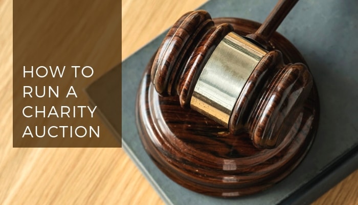 how to run a charity auction