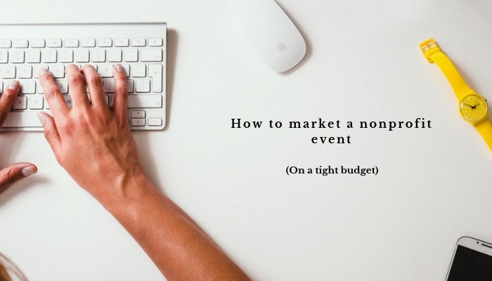 nonprofit event marketing