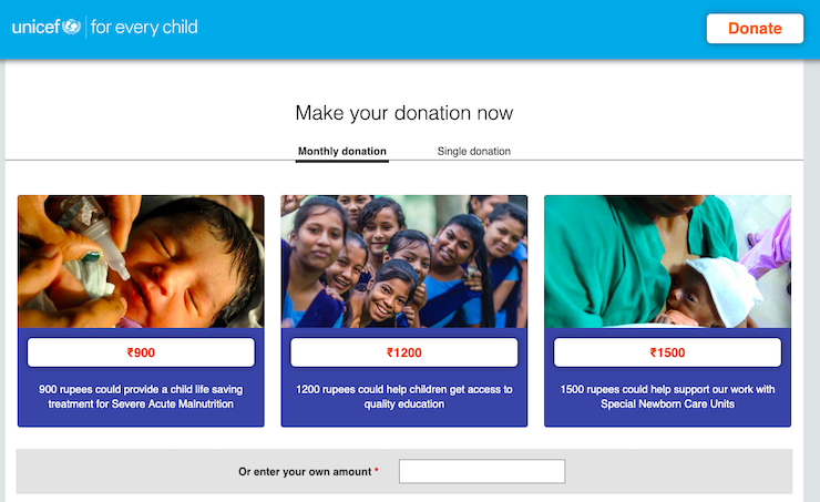 online-donation-form-unicef