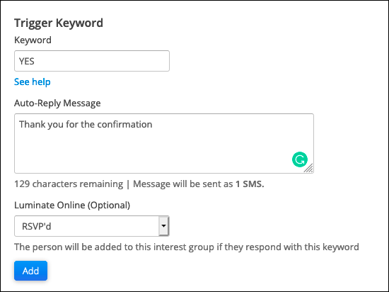 shortcode-texting-blackbaud
