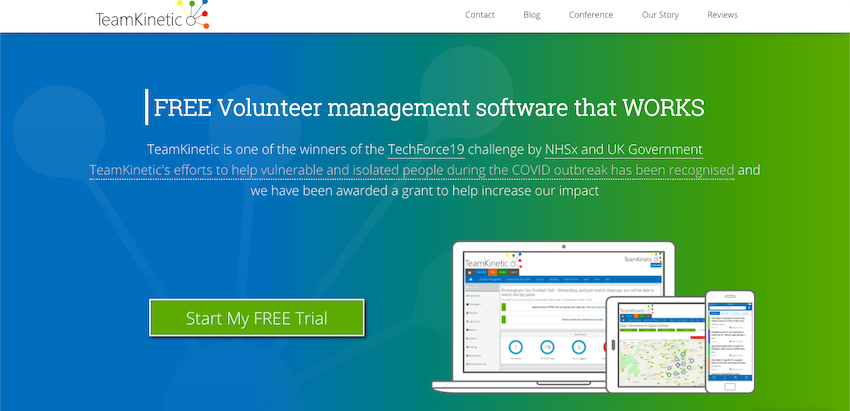 teamkinetic volunteer management software