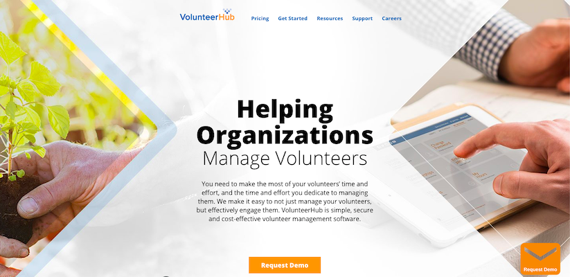 volunteerhub volunteer recruitment tool