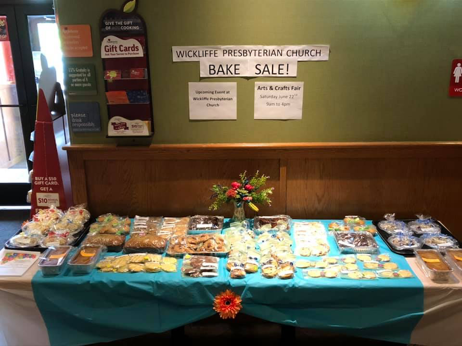 Event fundraiser - Church bake sale