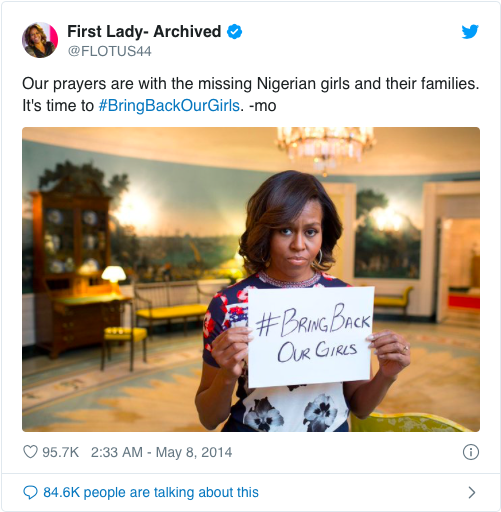 Michelle Obama - BBOG tweet