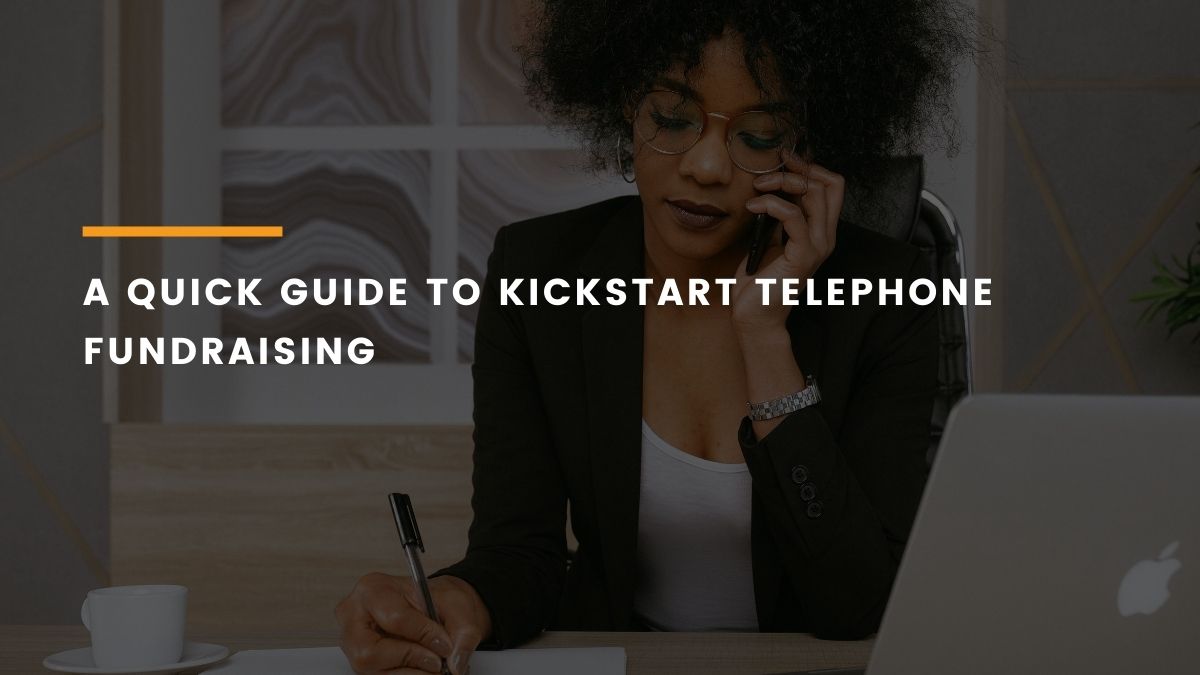 Telephone fundraising feature