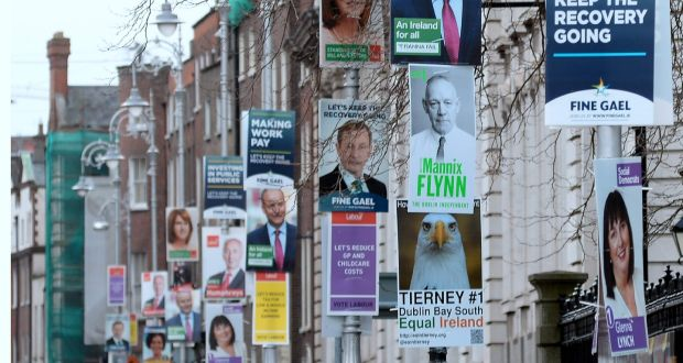 political campaign poster street boards example