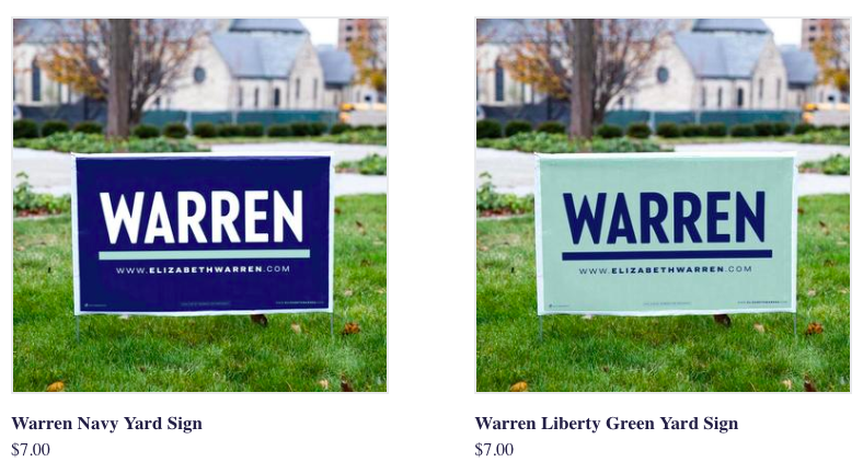 warren yard signs