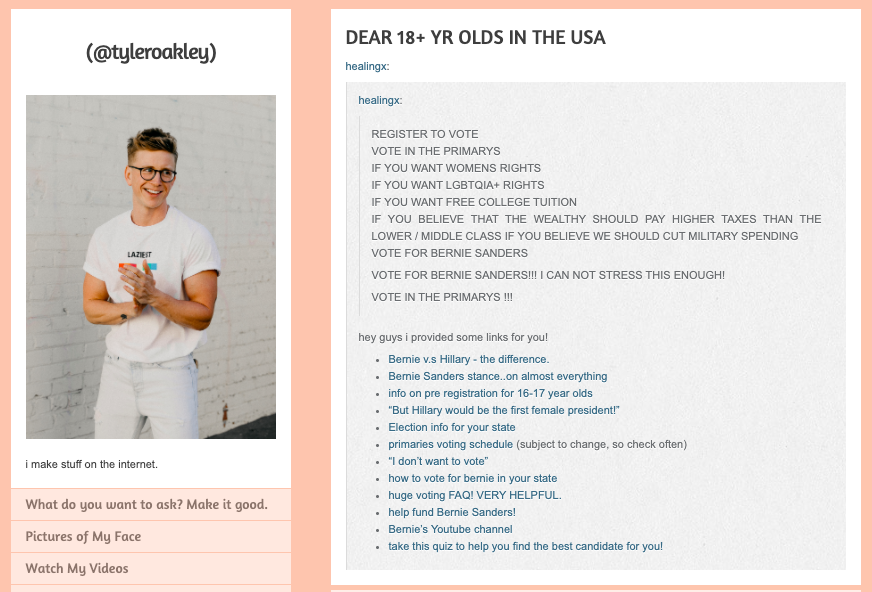 youth volunteering tyler oakley