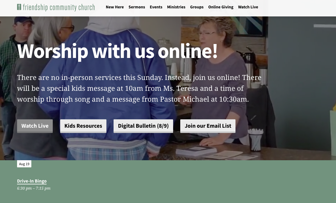 church-communication-best-practice-website