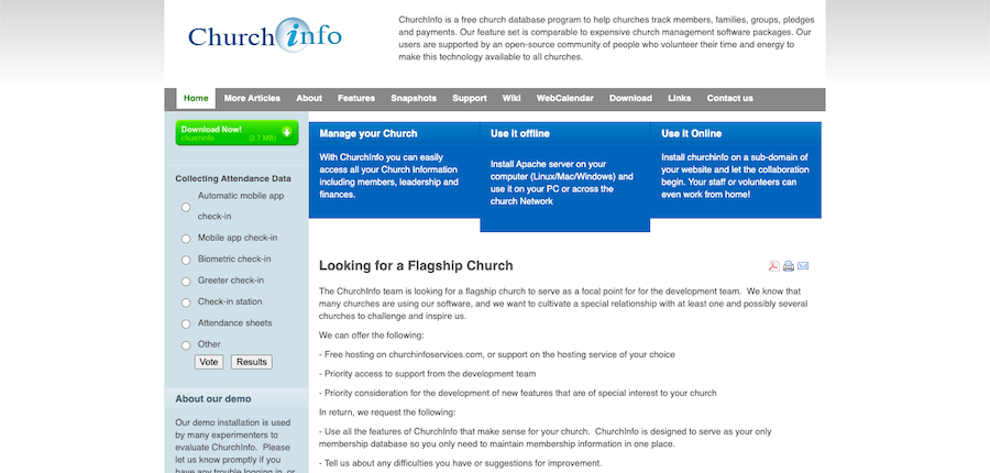 church management software freeware download