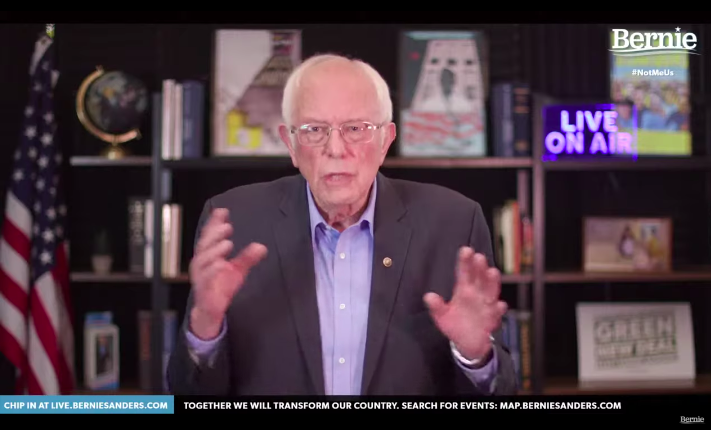 social media political campaign bernie sanders youtube