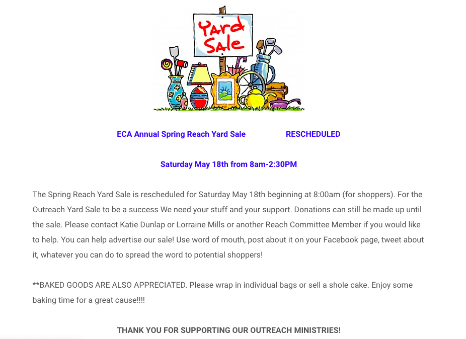 youth-group-outreach-ideas-yard-sale