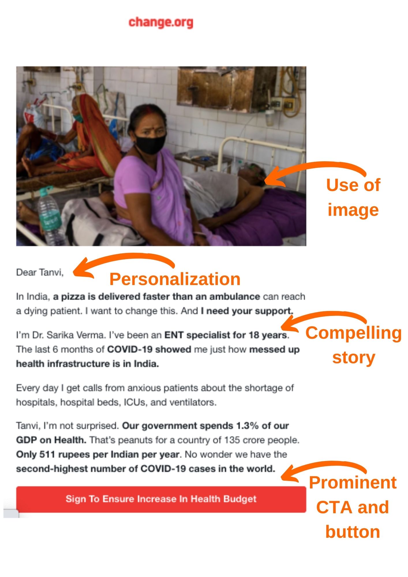 email-marketing-for-nonprofits-best-practice-example