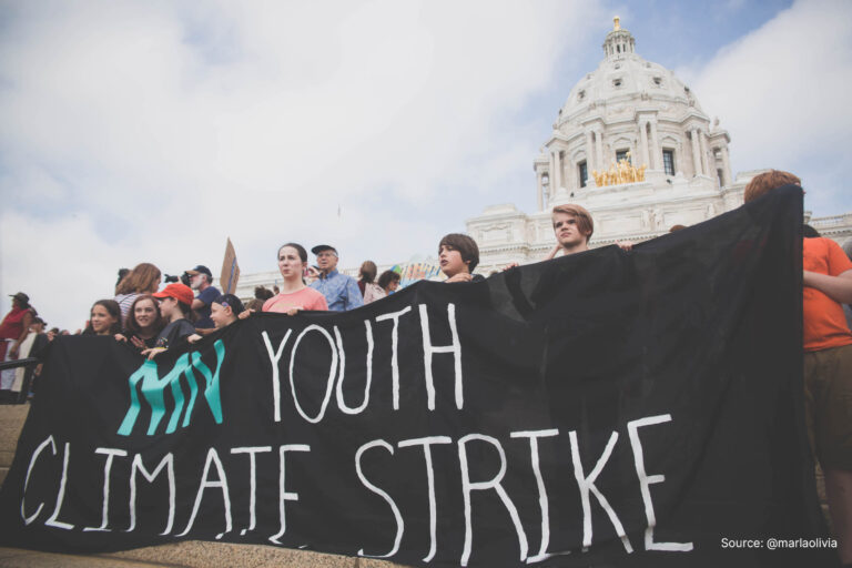 How 350 Used Text Messages to Organize the Climate Strike