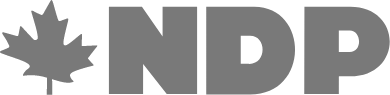 ndp logo grey