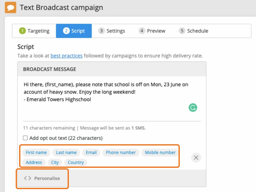 student-messaging-broadcast-merge-tags