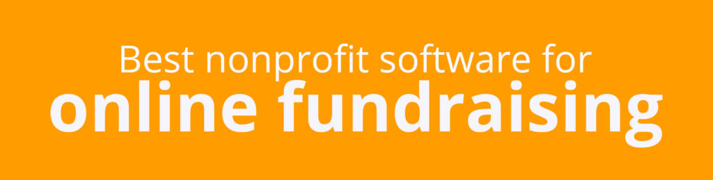 best nonprofit fundraising software