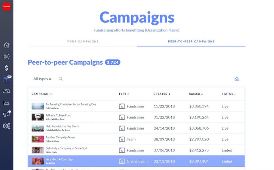 mightycause-peer-to-peer-fundraising-tool