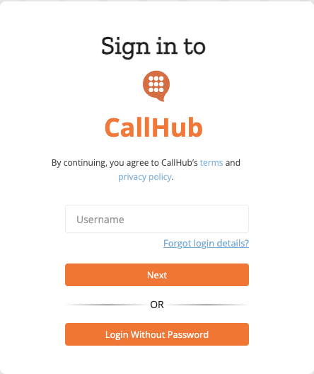 Set up your account to begin your voice broadcast campaign