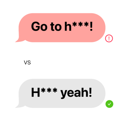 Advanced Profanity Filter for P2P Texting | Safeguard Your Volunteers!