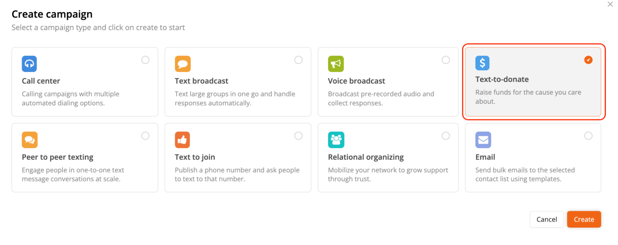 text-to-donate-on-callhub