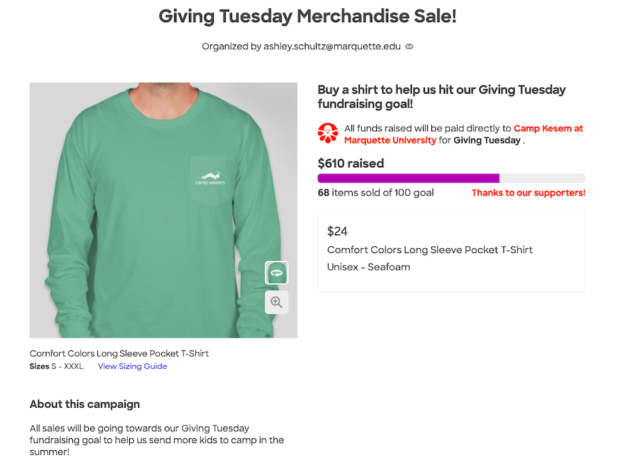 giving-tuesday-ideas-merchandise-sale