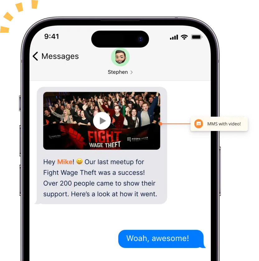 healthcare-union-memebr-engagement-texts
