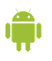 Green Android mascot logo (Android robot)