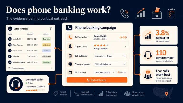 Does phone banking work? The evidence behind political outreach