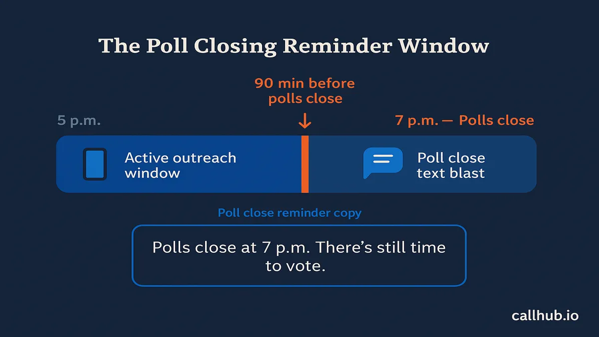 election day gotv poll close reminder