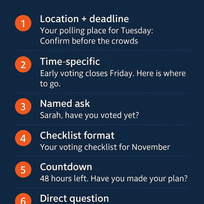 Card of GOTV email subject line formulas